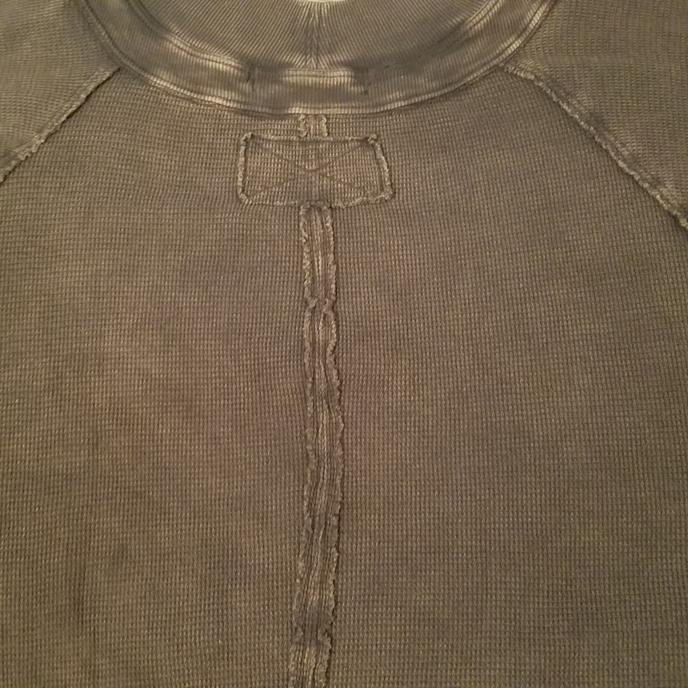 FREE PEOPLE Cropped Thermal Pulllover - Picture 5 of 7